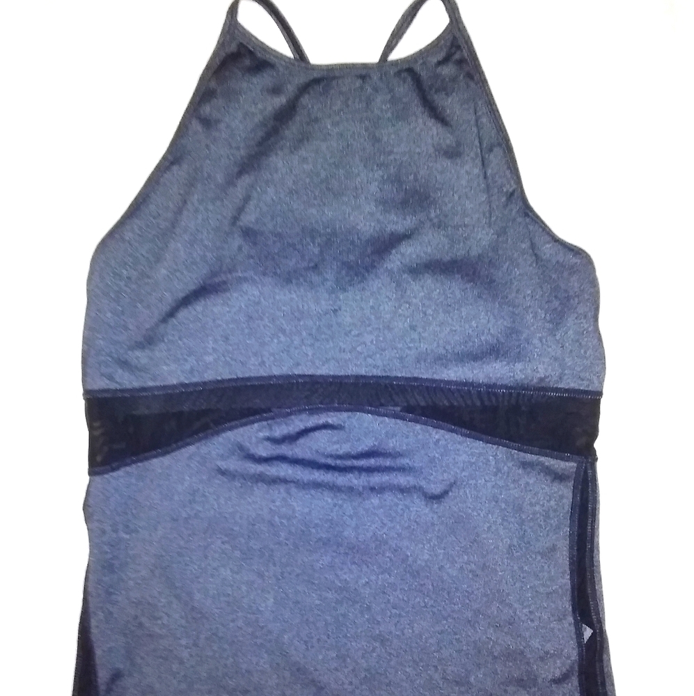 MISS ME CRISS CROSS BACK YOGA ATHLETIC TOP M